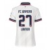 Bayern Munich Konrad Laimer #27 Dámské Venkovní Dres 2026-27 Krátkým Rukávem Bayern Munich Konrad Laimer #27 Dámské Venkovní Dres 2026-27 Krátkým Rukávem